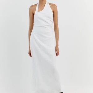 DISSH White Asymmetrical Dress